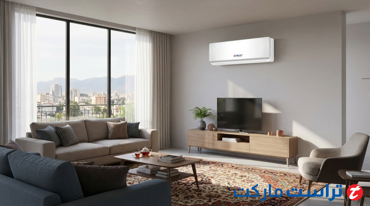 کولر گازی تراست 24000 اینورتر - سرد و گرم