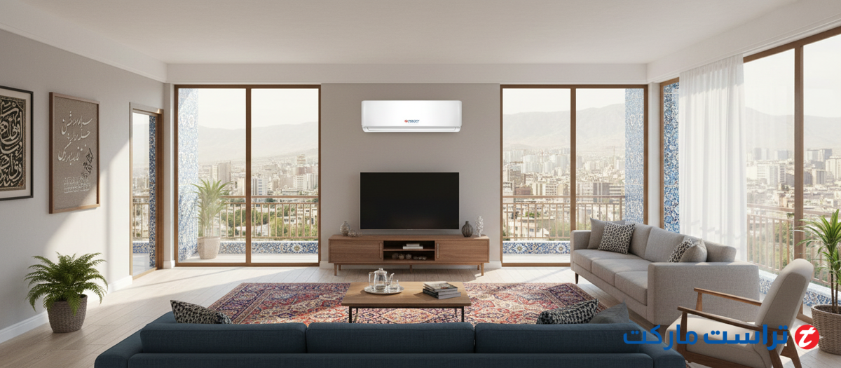 کولر گازی تراست 30000 اینورتر - سرد و گرم